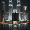 Encode by Maison Alhambra perfume bottle with KLCC skyline men fragrance