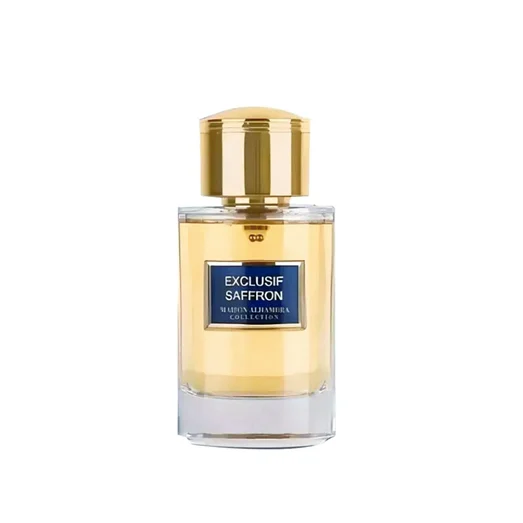 Exclusif Saffron Alhambra unisex fragrance spicy amber woody long lasting scent