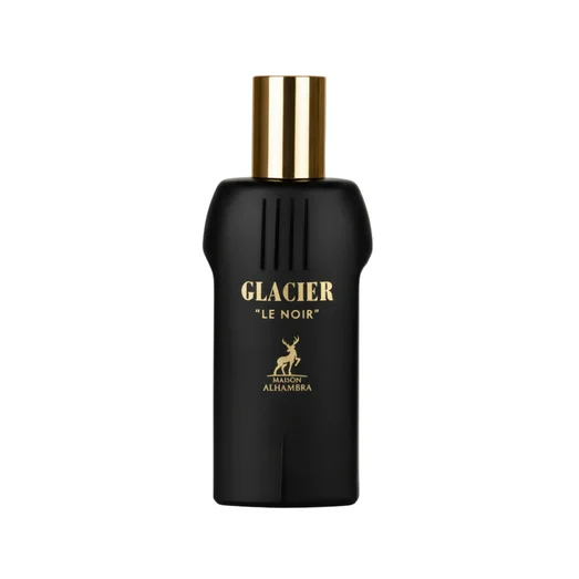 bottle Glacier Le Noir Alhambra fragrance men's scent sejuk aromatic popular choice