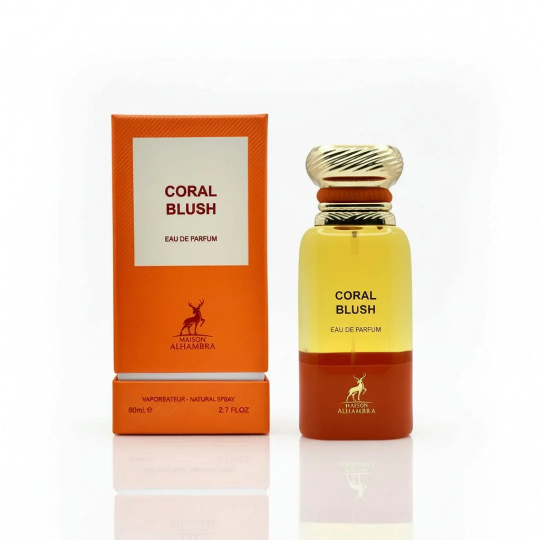 Coral Blush by Maison Alhambra 80ml EDP