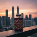 Infini Rose Maison Alhambra perfume KL skyline sunset unisex