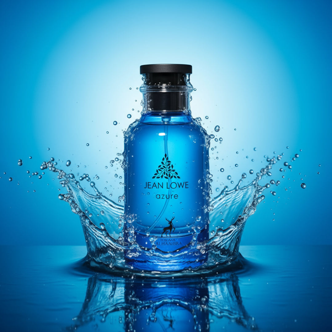 Discover Jean Lowe Azure by Maison Alhambra: A Unisex EDP with Woody Charm