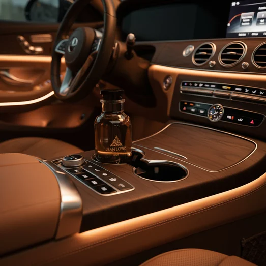 Jean Lowe Noir in cup holder light amber