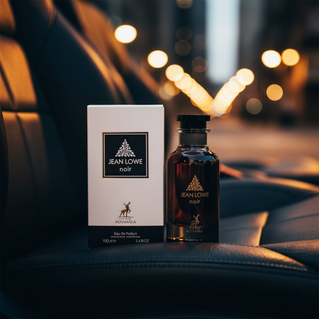 Unisex Elegance: Maison Alhambra's Jean Lowe Noir EDP in 100ml - Amber, Woody Sophistication