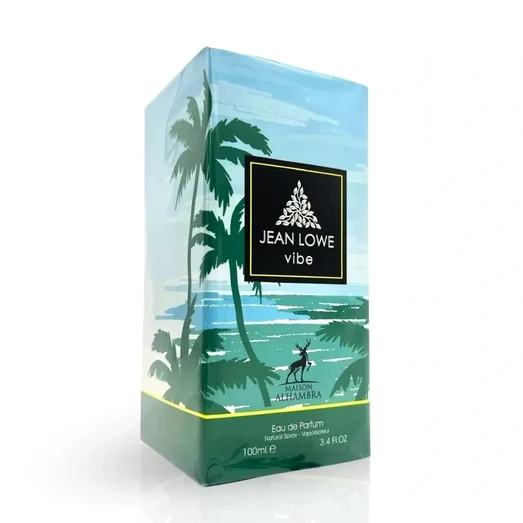 Jean Lowe vibe Maison Alhambra unisex perfume long lasting aroma fresh woody suitable for daily wear