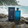 Jorge at Profumo Deep Blue men's perfume on batu pantai , atmosphere angin laut fresh
