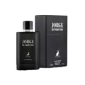 Black perfume bottle labeled 'Jorge di Profumo' on a gray background