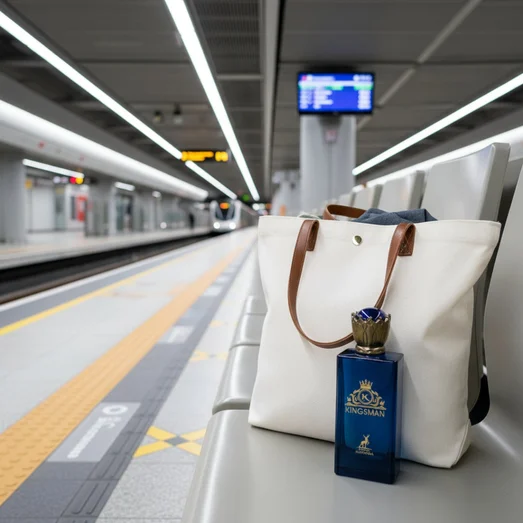 Kingsman at LRT station – perfume daily Malaysian man