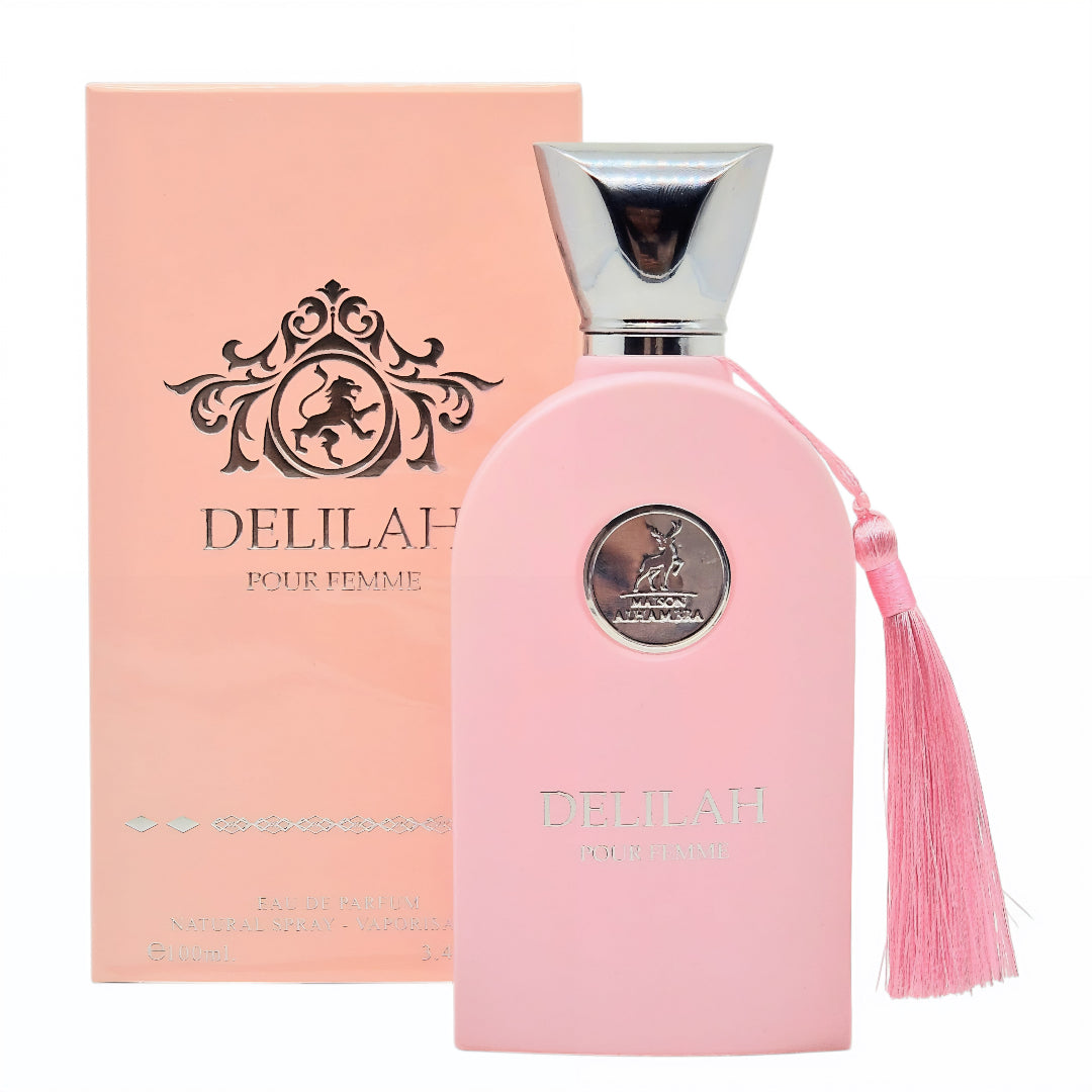 Maison Alhambra Delilah Pour Femme EDP: Unveil Sensual Floral Woods