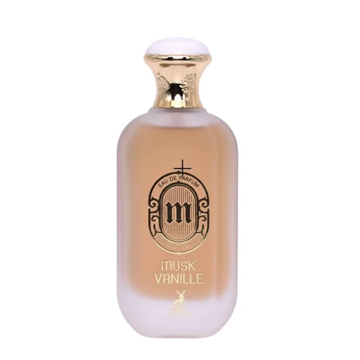 bottle Musk Vanille Alhambra fragrance scent vanilla creamy soft pilihan