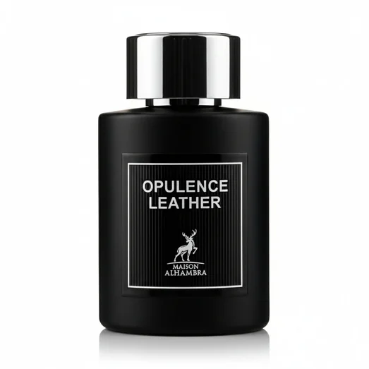bottle Opulence Leather Alhambra fragrance men's scent leather warm spicy pilihan
