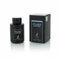 Box and bottle Opulence Leather Alhambra fragrance men's warm spicy vibe exclusive