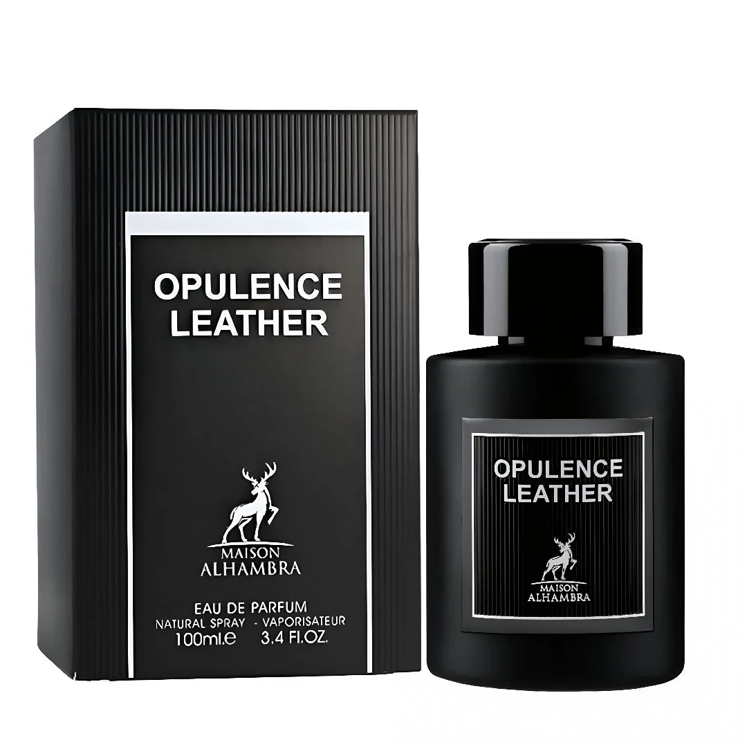 Opulence Leather by Maison Alhambra – 100 ml Man
