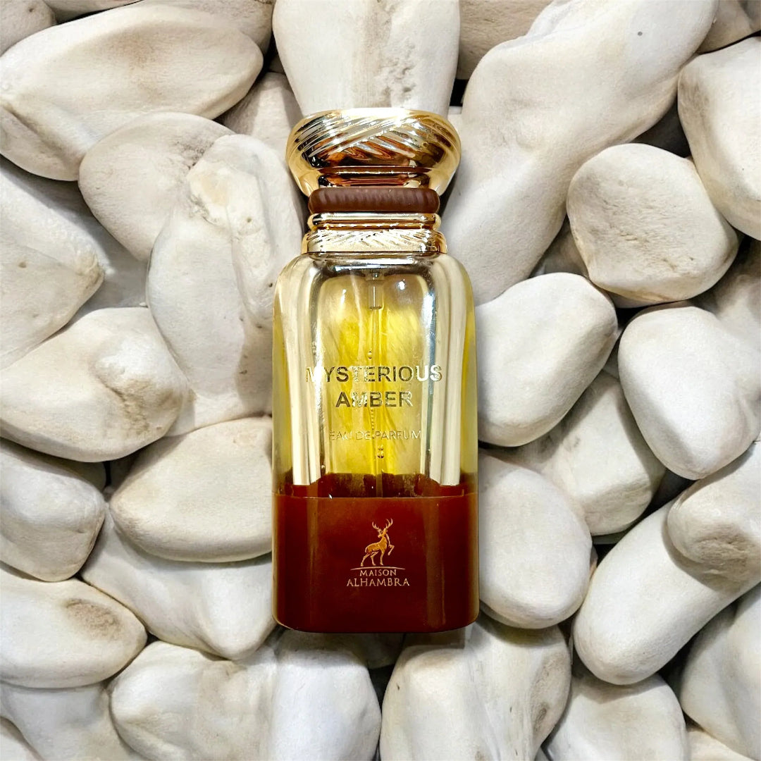 Unveiling Mysterious Amber by Maison Alhambra: A Unisex EDP with Oriental Charm