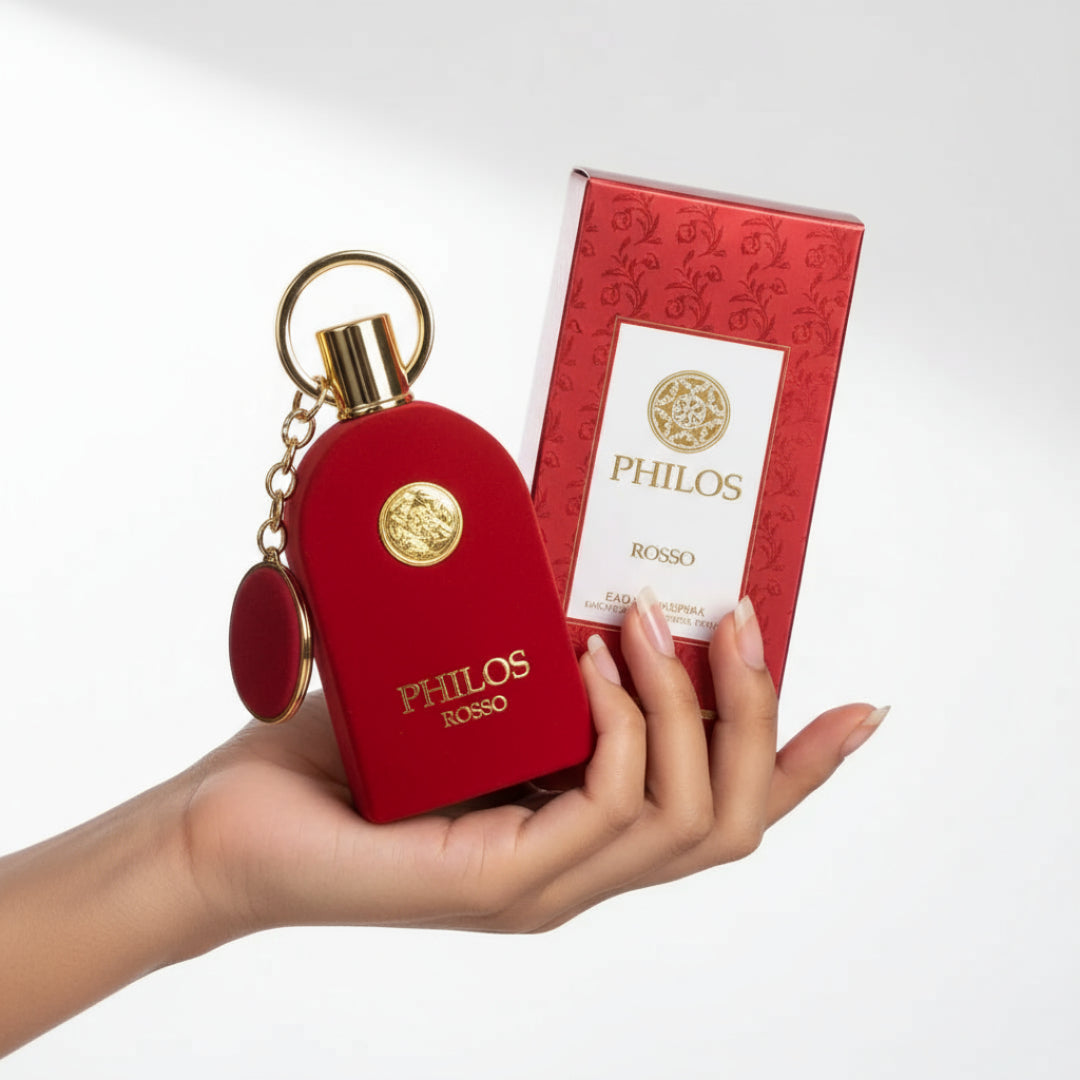 Unisex Elegance: Maison Alhambra's Philos Rosso EDP in 100ml - Rich Oriental Blend