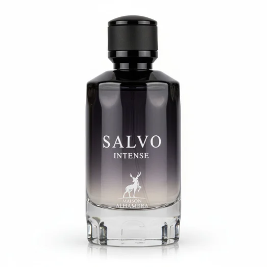bottle Salvo Intense Alhambra fragrance men's scent citrus aromatic popular choice