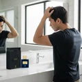 Malay man grooming with Spectrum Maison Alhambra men perfume