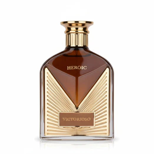 bottle Victorioso Heroic Alhambra fragrance men's scent warm sweet popular choice