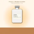OSMA Fruity O Eau de Parfum bottle on a gradient background
