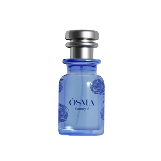 OSMA perfume bottle and packaging on a white background