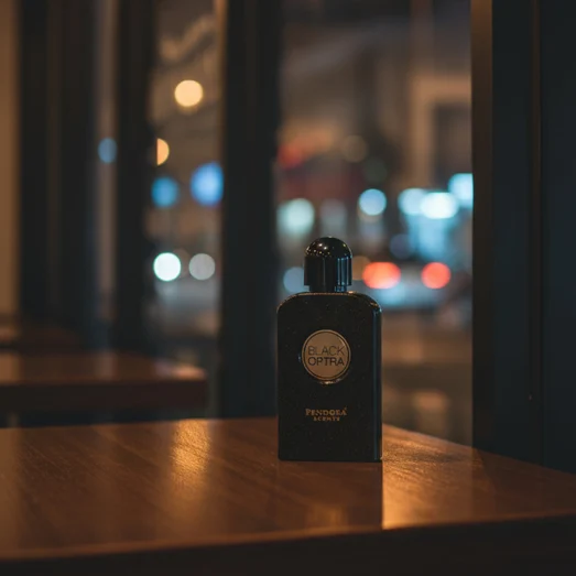 Black Optra at tingkap cafe evening – mood soft elegant