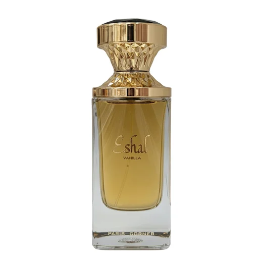 bottle Eshal Vanilla Paris Corner fragrance scent vanilla floral popular choice