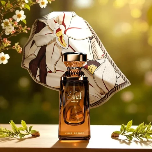 box Eshal Vanilla Paris Corner perfume EDP vibe femininee warm suitable hadiah girlfriend