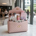 Marshmallow Blush in beg shopping Malaysian woman – style trendy