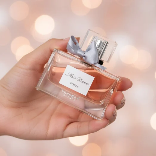 hand Malaysian woman holding Miss Dona, mood romantic soft