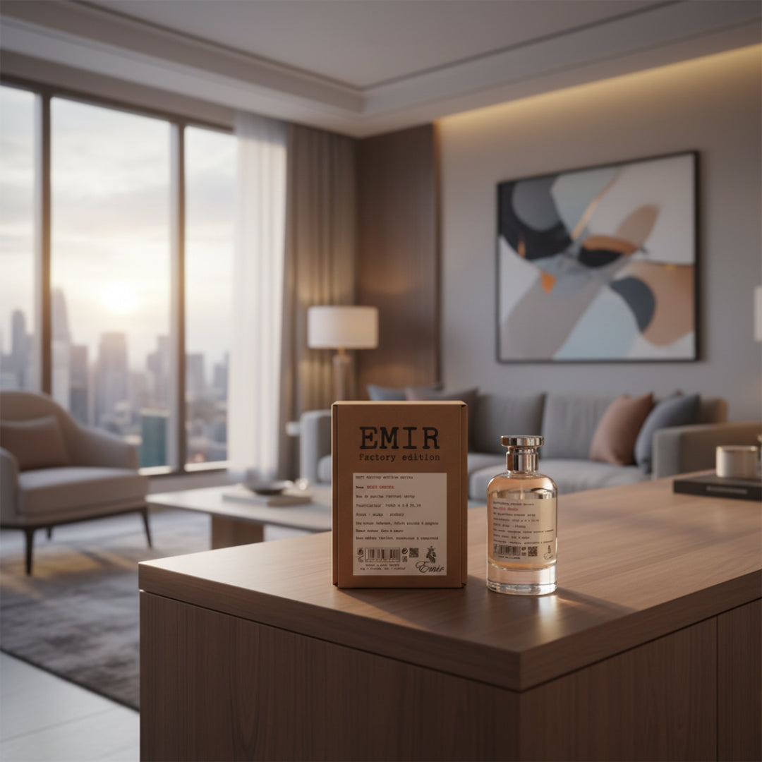 Unisex Luxury in a Bottle: Rich Santal Emir by Paris Corner