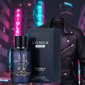 Saviour Elixir at Bukit Bintang with neon lights – urban men's style