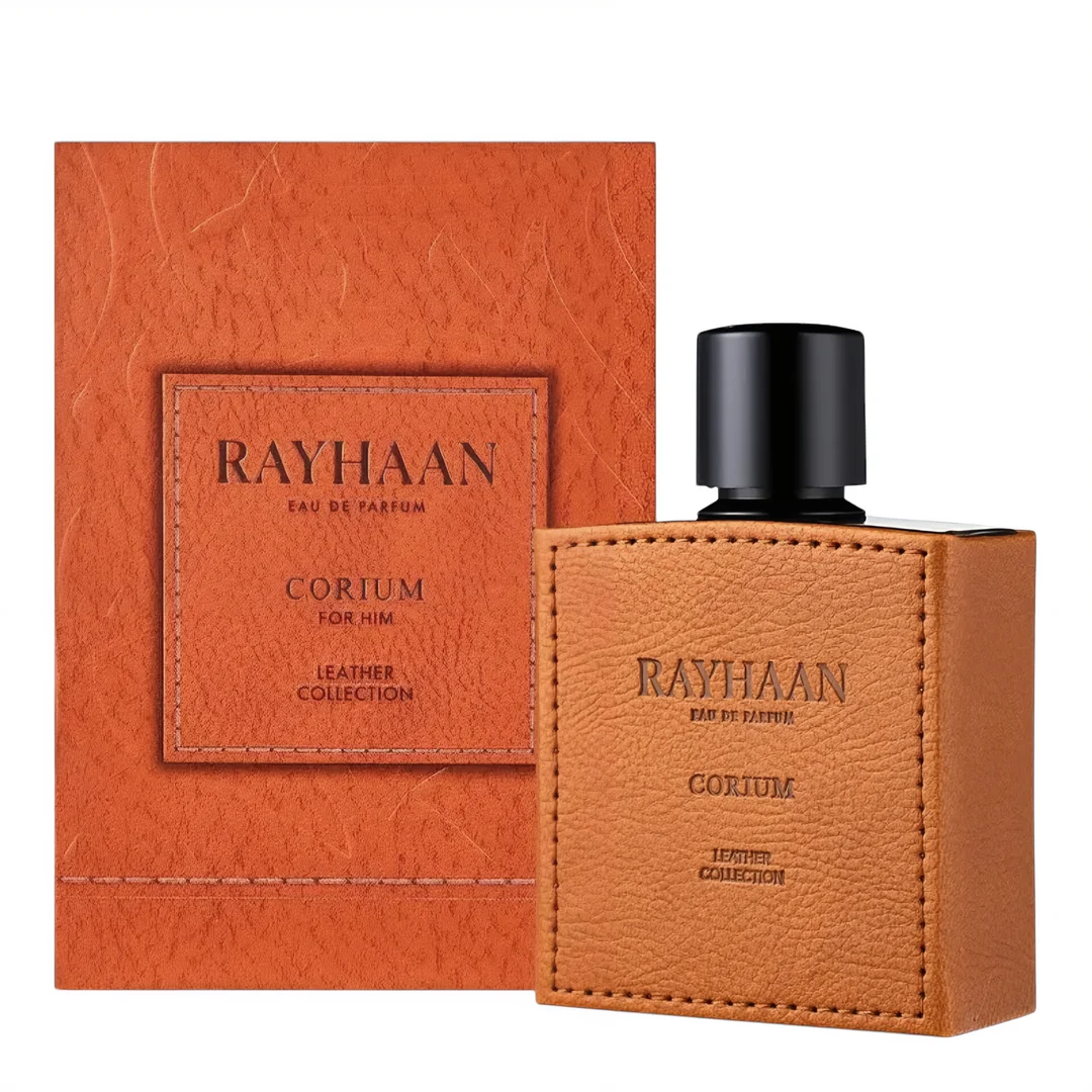 Rayhaan Leather Collection 100ml EDP – Corium, Dark Leather, Cordova
