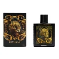 Box and bottle Tiger Cal Cologne Rayhaan fragrance men's sporty clean vibe premium