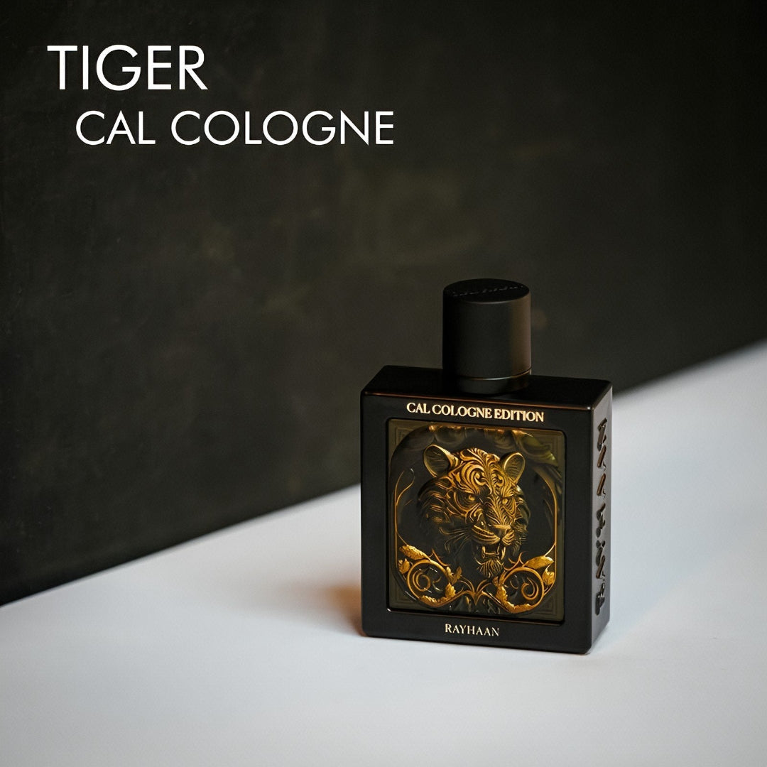 Unveiling Tiger Cal by Rayhaan: A Refreshing Woody EDP for Men
