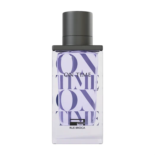 men's perfume On Time Rue Broca – perfume bergamot, lemon & amber that bold