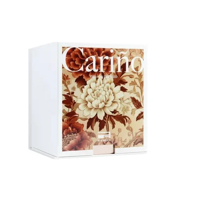 Perfume wanita Carino White Rue Broca Malaysia– minyak wangi rose, jasmine & musk yang lembut