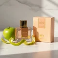 Rue Broca Pride Pour Femme perfume bottle and box green apple bergamot morning light
