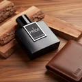 Rue Broca Pride Pour Homme EDP bottle and box cedar leather desk men fragrance