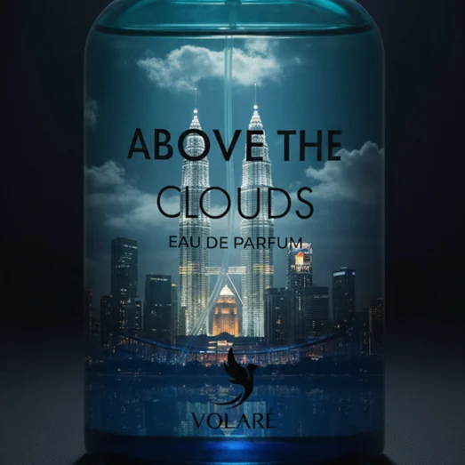 above the clouds sunroof car evening kl