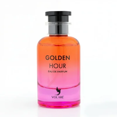 Botol Golden Hour Volare wangian wanita bau vanilla floral lembut pilihan Malaysia
