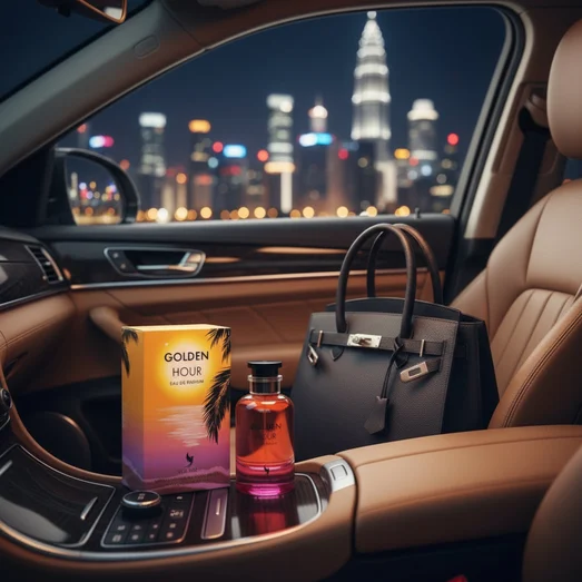 golden hour volare tempat duduk penumpang beg n woman