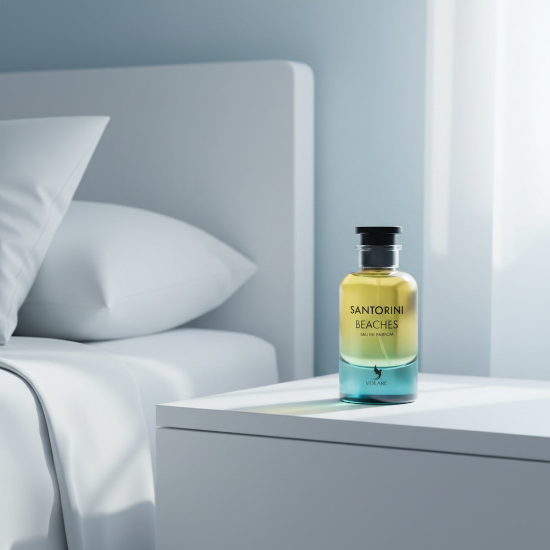 Santorini Beaches by Volare: Unveil the Fresh Essence of Citrus and Soft Fruits