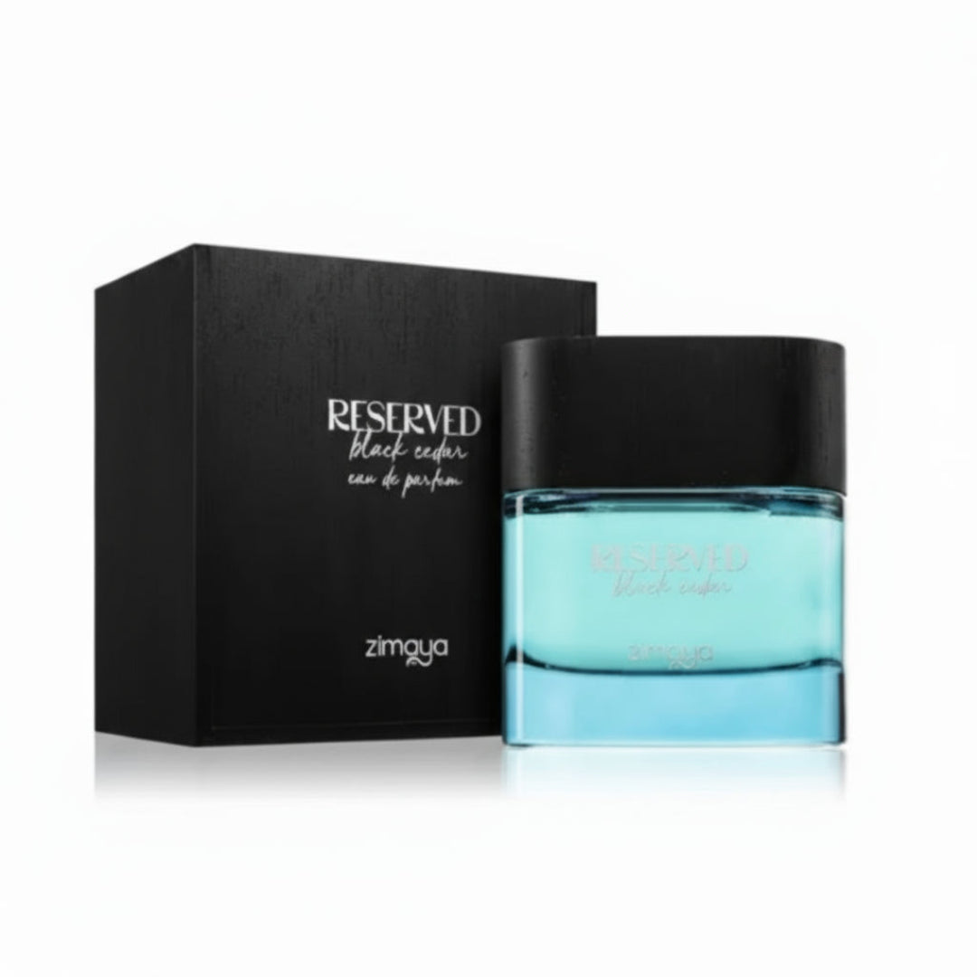 Reserved Black Cedar by Zimaya: Unveiling a Woody EDP for the Modern Man