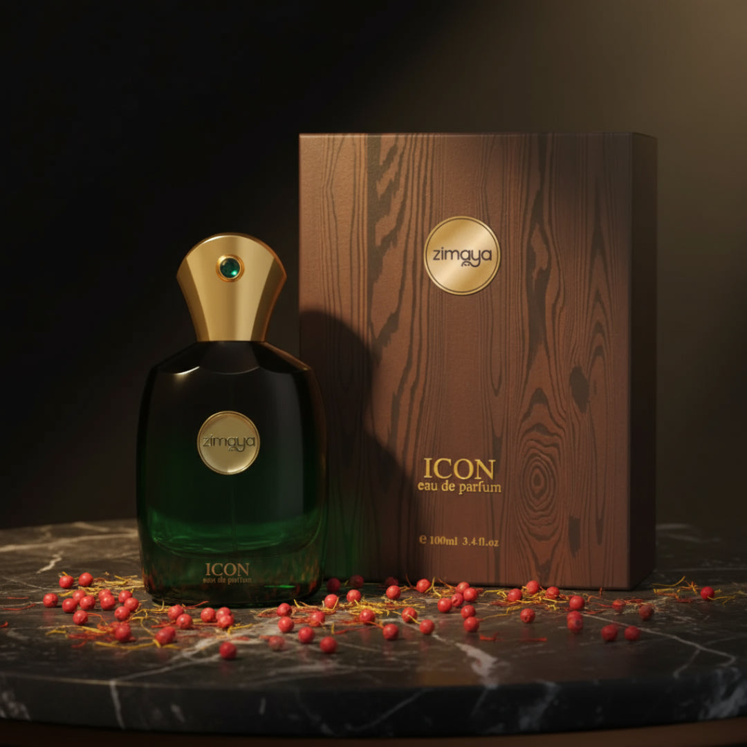 Icon by Zimaya for Men: Unveiling the Oriental Elegance of Pink Pepper and Saffron