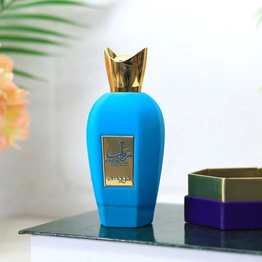 Zimaya Rabab Blue perfume 100 ml – fragrance modern scent freshkan semangat