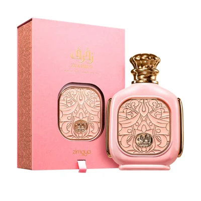 Zukhruf Femme Pink by Zimaya 100ml EDP women Malaysia – haruman feminin floral manis & tahan lama
