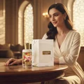 premium fragrance Ajayeb Dubai Portrait Lattafa – oud, amber and musk scent that lasts all day
