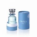 Blue Osma Amber S perfume bottle on a white background