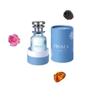Blue Osma Amber S perfume bottle on a white background